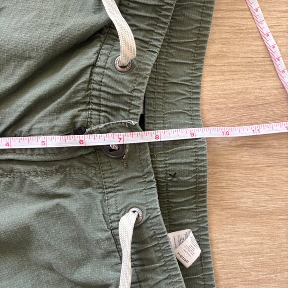 Vuori Ripstop Pants Womens XS Sage Green Cargo Athleisure Outdoor Hiking Comfort - Picture 9 of 10